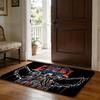 Rapper WWAKE UP LUCKI Floor Mat Soft Flannel Absorbent Mat Non-Slip Rug Home Bedroom Bathroom