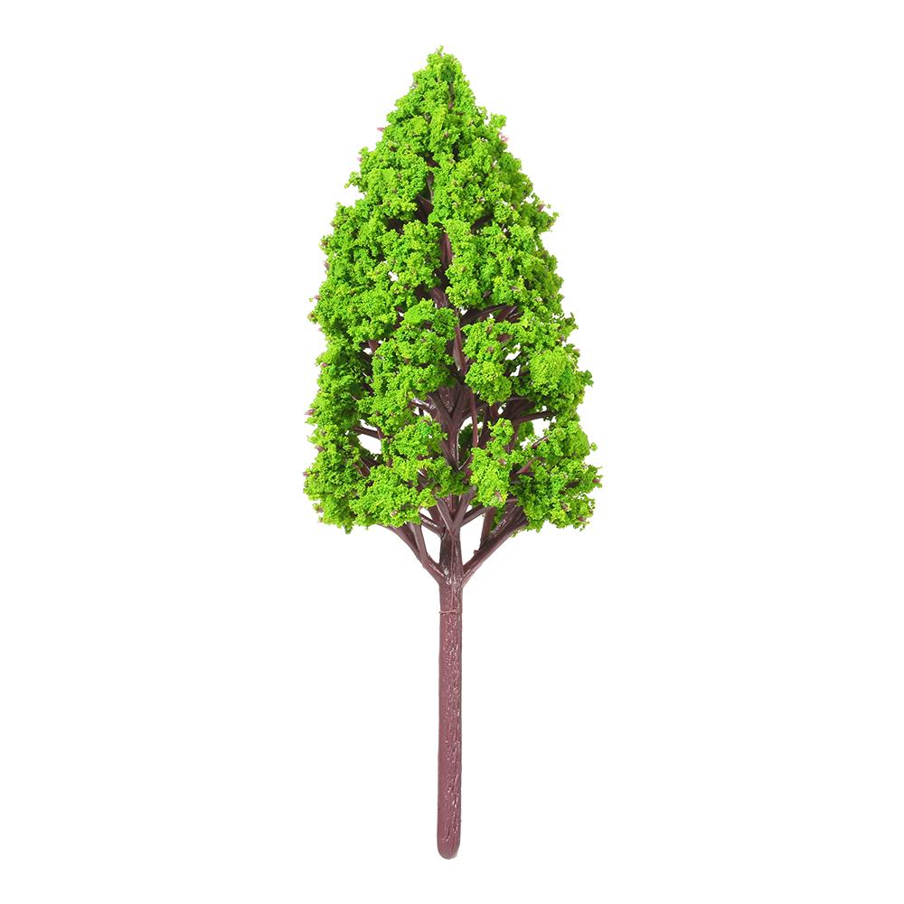 12PCS Plastic Model Trees Architectural   for Railroad Layout Garden Landscape Scenery   2