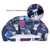 Unisex Cartoon Printing Scrub Cap Pure Print Design Lab Scrub Hat Breathable Soft Adjustable Buckle Healthcare Hats Pet Hospital