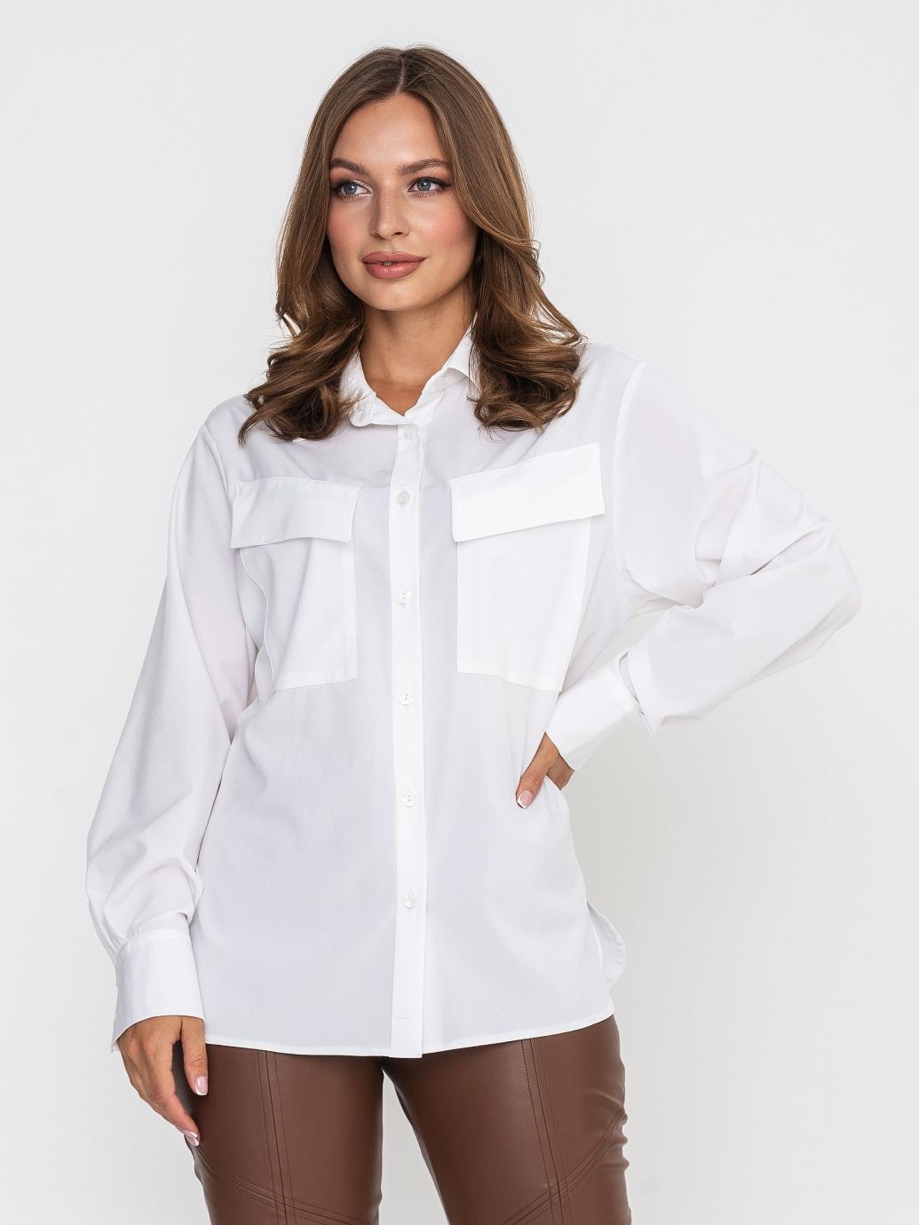 

Блуза Гелана Luzana L білий