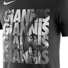 Nike Giannis Antetokounmpo Basketball Sports Quick-Dry Short Sleeve T-Shirt Men Tops Black BV8521-011