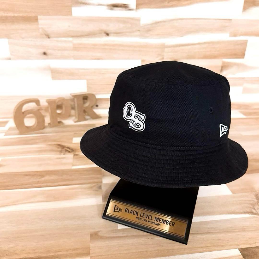 

[Б/У] Редкая лимитированная коллаборация New Era x Offshore Панама с логотипом OS M/L Черный x Белый