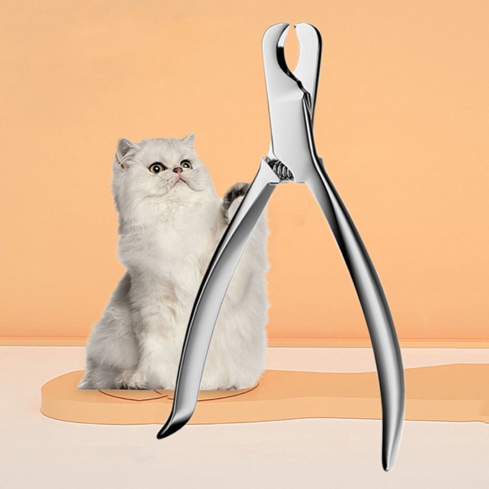 Professional Pet Nail Clipper Stainless Steel Cat Nail Cutters Pet Toe Trimmer  For Dog Cats