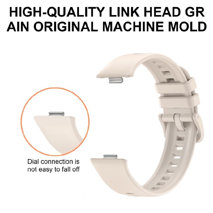 Replacement Watchband Silicone Sport Strap Comfortable Silicone Wristband Portable Watch Strap Suitable for Watch fit3