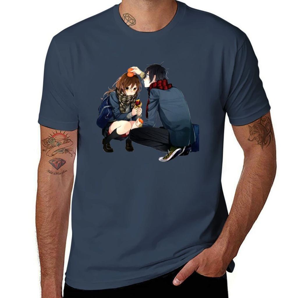 Horimiya Tshirt Casual Soft Cotton Short Sleeve Tee