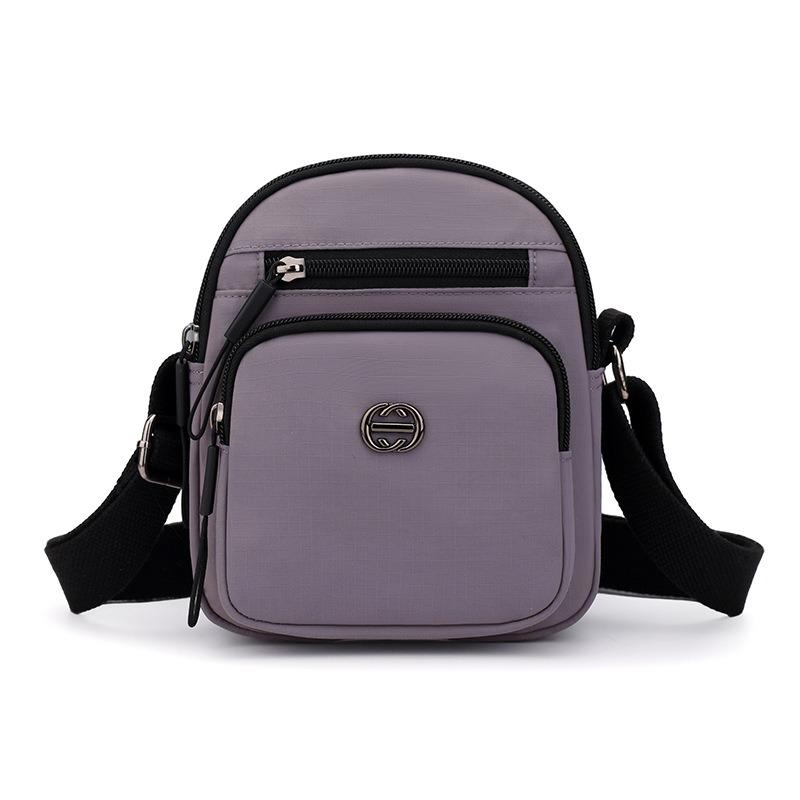 

Simple commuter women s bag lightweight and compact multi-layer nylon cloth coin purse portable shopping commuter women s crossbody bag