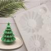 Bakeware Christmas Tree Cake Mold 3D Mousse Mold Soap Chocolate Mould  Christmas Decoration