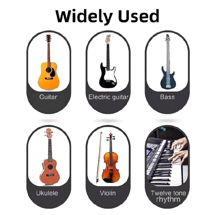 Digital Metronome Tuner Electronics Metronome Guitar Tuner Musical Tool Tone Generator for All Instruments Enduring