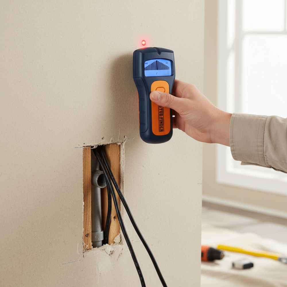 Multifunction Stud Finder AC Voltage Metal Detector  Wooden Pillar Voltage Density Detection