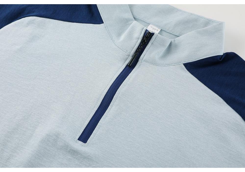 Adult & Children's Quick Dry Half-Zip Sports T-shirt for Table Tennis, Badminton & Fitness