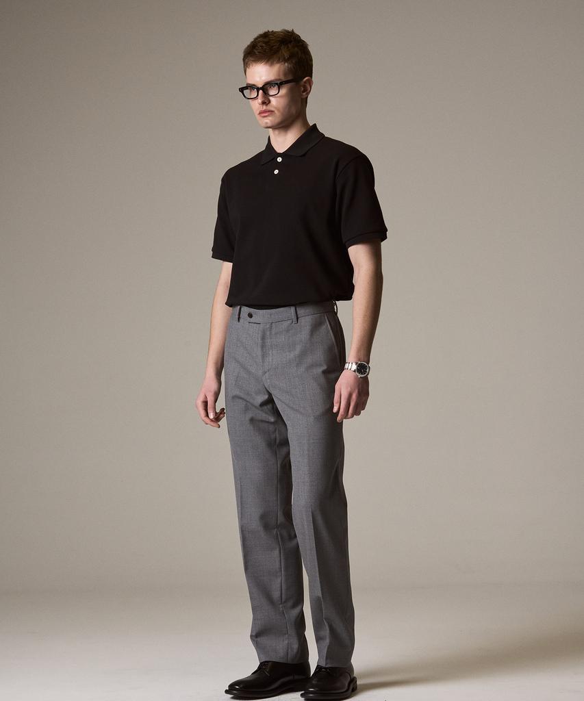 Laijeuaenbillou W265 Woolithic Everyday Classic Standard Slacks Light Grey