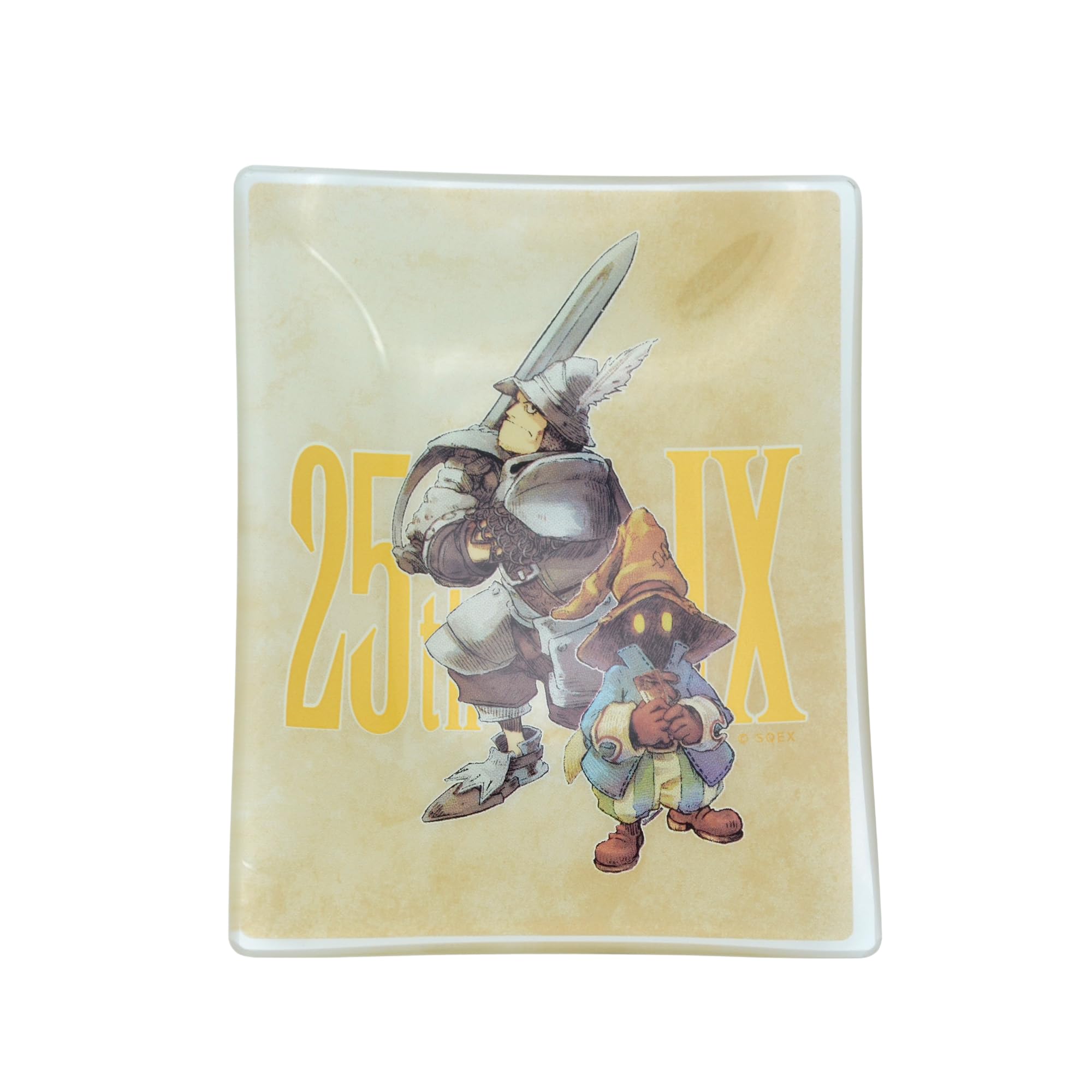 Final Fantasy IX 25th Anniversary Glass Plate: Vivi & Steiner