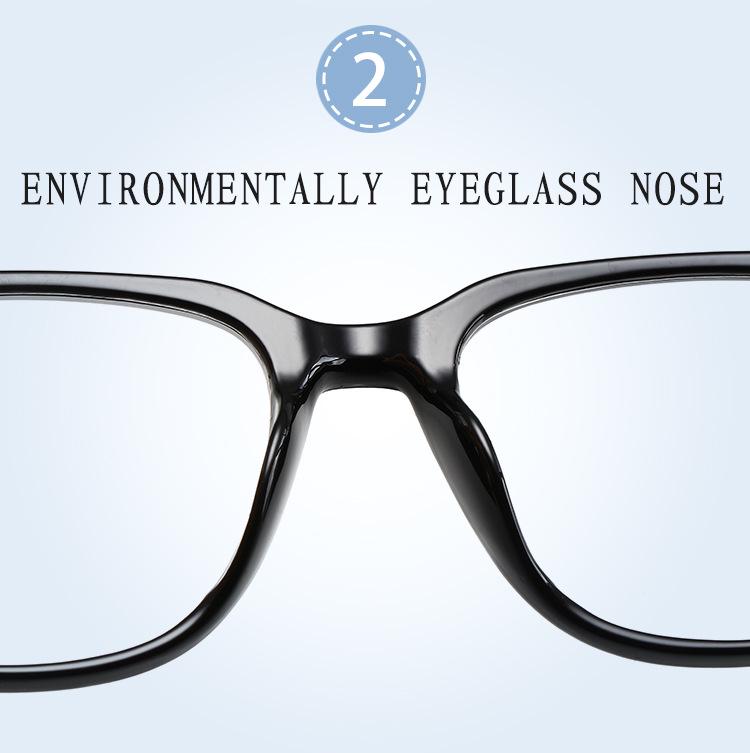 Men's and Women's Classic Large Frame Anti-Blue Light Myopia Glasses CH8099