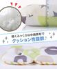 Shiawase Warehouse Stroller Cushion, Newborn Stroller Seat Cushion, Air Buggy, Outings, Baby Shower Gift (Gray Star)