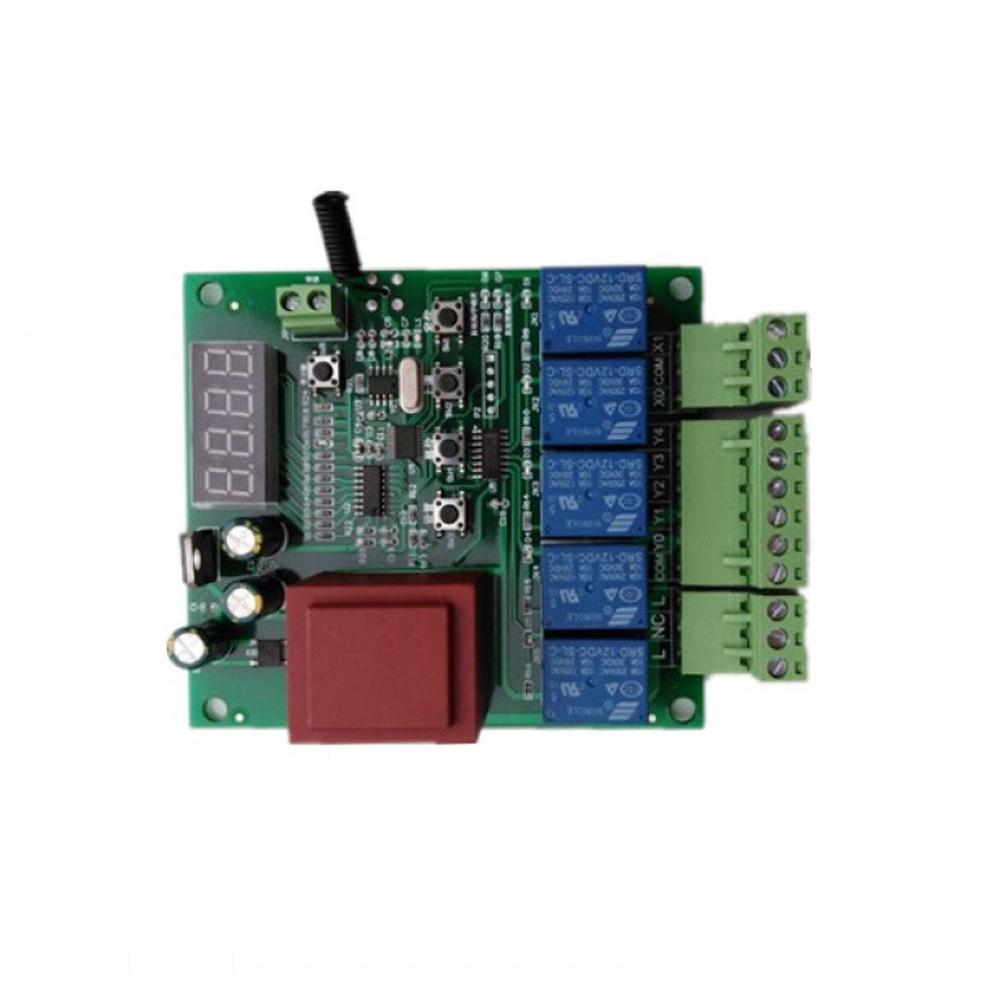 AC380V 10A Relay Wireless Remote Control Switch RF 433Mhz Transmitter Circuit Control On/OFF Switch Board For LED Lamp Motor