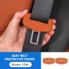 SEAMETAL 2pcs Car Seat Belt Cover Protector Universal Seat Belts Padding Anti Scratch Silicone Protective Sleeve Accessories