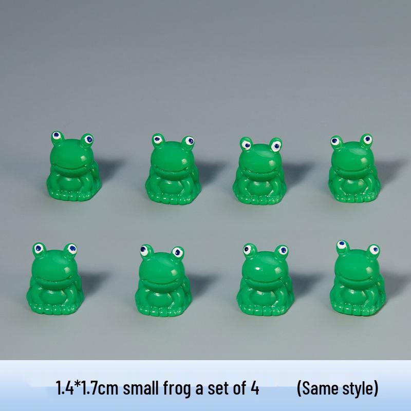 In Stock Hot-Selling Panda Doll Resin Craft Ornament for Micro Landscape Decor