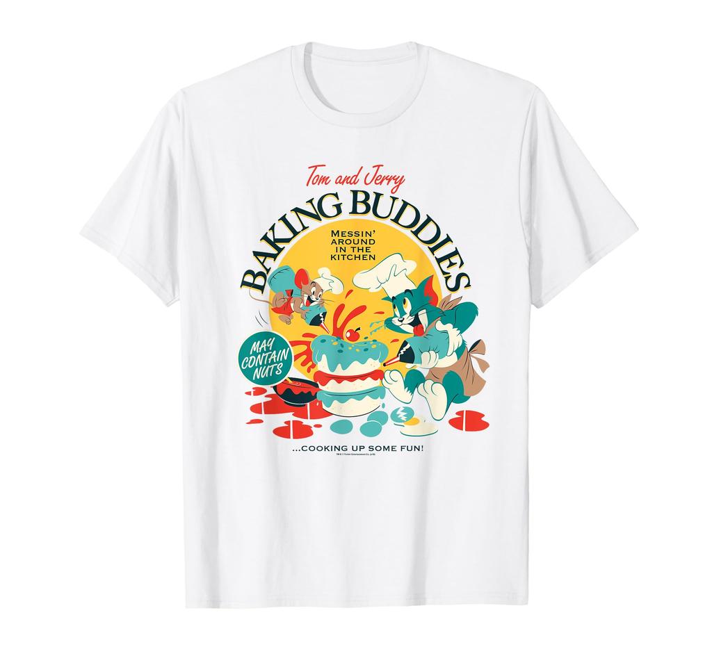 Tom and Jerry Baking Buddies T-Shirt
