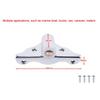 2X Side Mount Rowlock Boat Row Lock Oarlock Support Bracket Oar Sockets Marine Yacht Kayak Canoe Accessories
