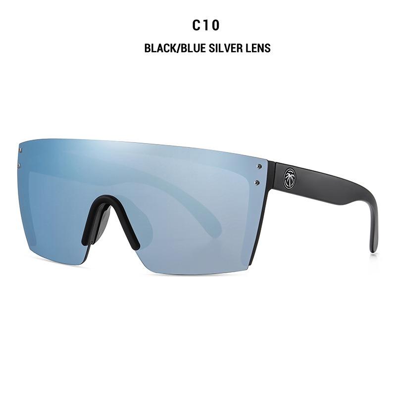 Vague de Chaleur Transfrontalière Meilleures Ventes Lunettes de Vélo Monture Large Film Authentique de Haute Qualité Lunettes de Soleil de Sport d'Extérieur