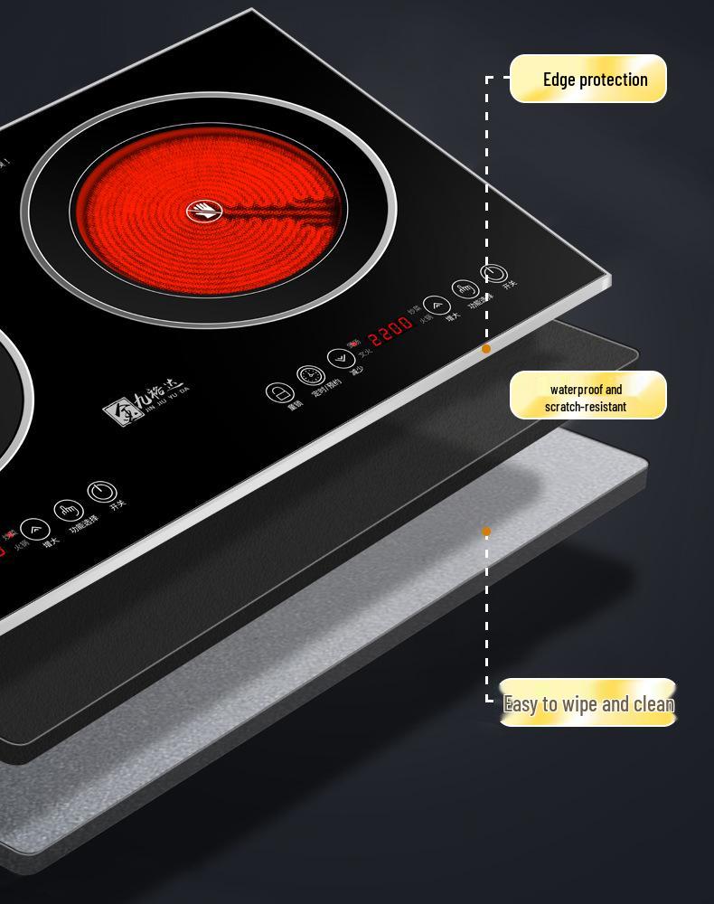 Customizable Home Double Burner Induction Cooktop (110V/220V)