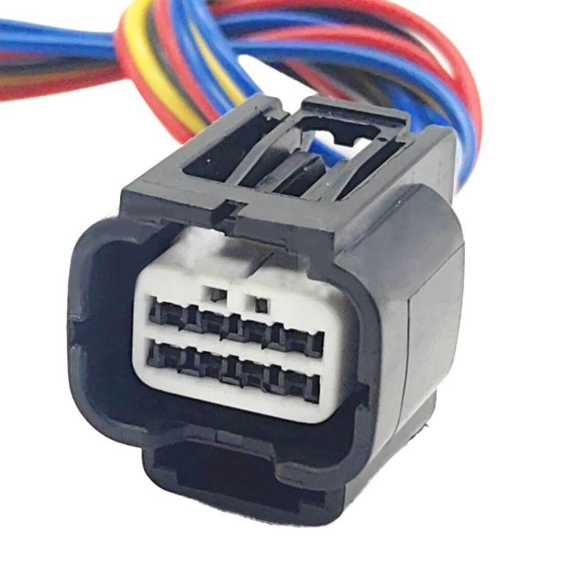 7283-2764 2Pcs Headlight Headlamp Connector Adapter Harness Cable Wire Wiring Plug Pigtail Fit for Honda CR-V 2017 2018-