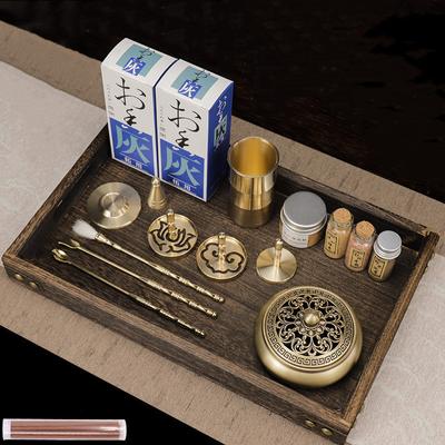 Brass Decor Lotus Wax Melt Incense Burner Portable Hand Zen Fountain Incense Burner Scentsy Warmer Porte Encens Burner