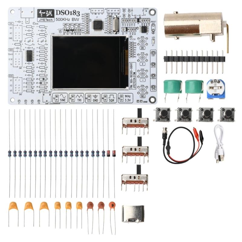 

Unassembled Oscilloscope Dispersing Parts Signal Generator And USB Type C Power For Electronics Teaching Production