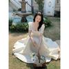 Plus Size French Style Temperament A- Line Classy Dress