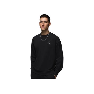 Jordan Brooklyn Fleece Logo Bequemes Rundhals-Sport-Langarm-Sweatshirt Herren-Sweatshirt Schwarz FV7296-010
