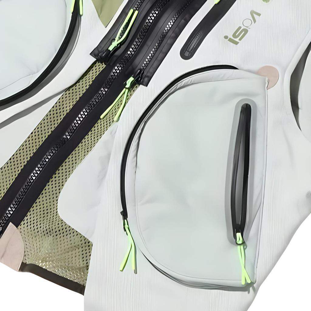 Nike ISPA Series FW23 Zip Pocket Mesh Hollow Vest Unisex Tops FB2376-034