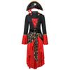 Women's Plus Size Pirate Costume, S-3XL - European & American Style, Sexy Halloween Cosplay Outfit