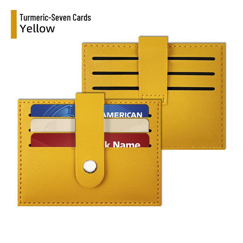 Exquisite Anti-Theft RFID Leather PU Card Holder: Universal, Spacious, & Stylish for Women