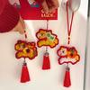 Chinese Style Pony Pendant Zodiac Mascot Horse Hanging Decoration  National Wind Style