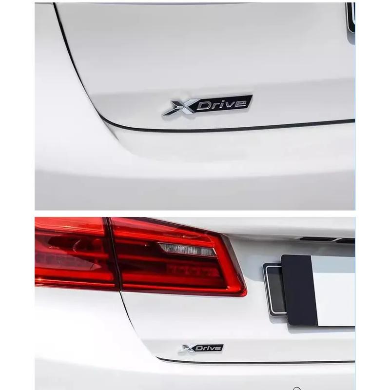 BLL1 XDrive 18d 20d 28d 30d 35d 40d 48d 50d 20i 25i 30i 40i 45i 50i for BMW X1 X3 X4 X5 X6 X7 Car Fender Emblem Badge Trunk Sticker