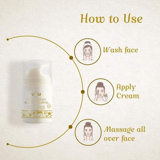 Vasu Night Cream Age Revitalizing 50 ml
