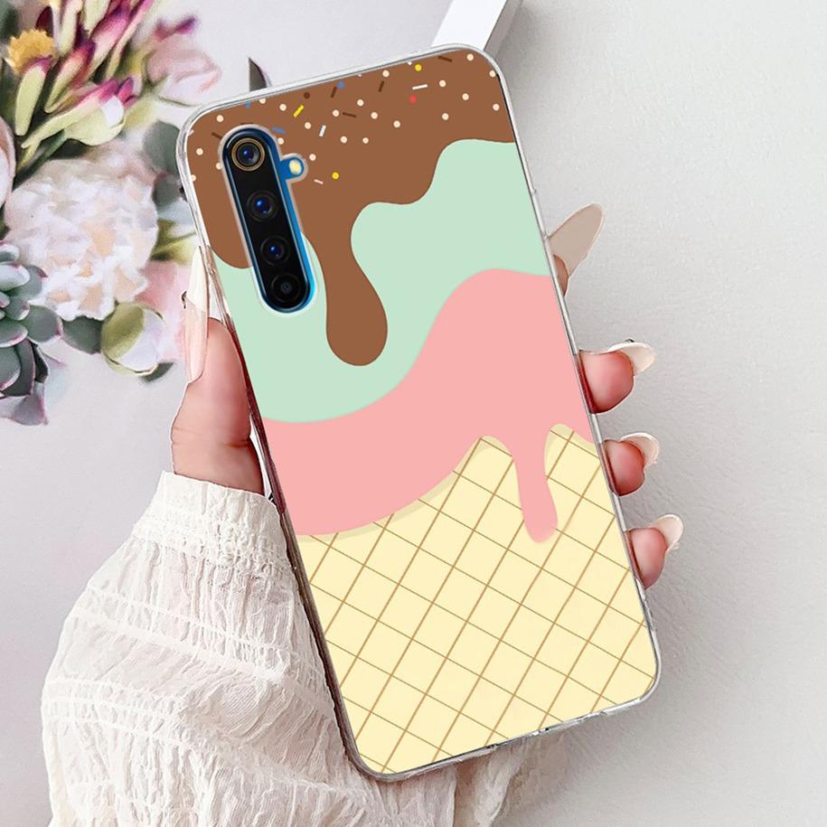 

For OPPO Realme 6 Pro Case Fashion Flower Bowknot Soft Silicone Back Cover Phone Cases For Realme6 Realme 6 Pro 6S 6i 6Pro Funda Realme 6