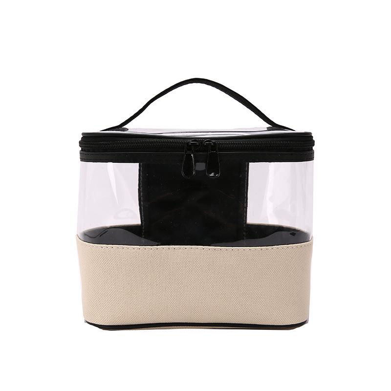 

High-Capacity Transparent Makeup Bag - Women s Portable Travel Cosmetic & Toiletry Organizer 2023.