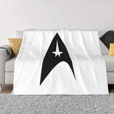 Star Treks-Decke, Samtdruck, Film, Film, multifunktional, leicht, dünn, Überwurfdecke für Bett, Couch, Tagesdecken