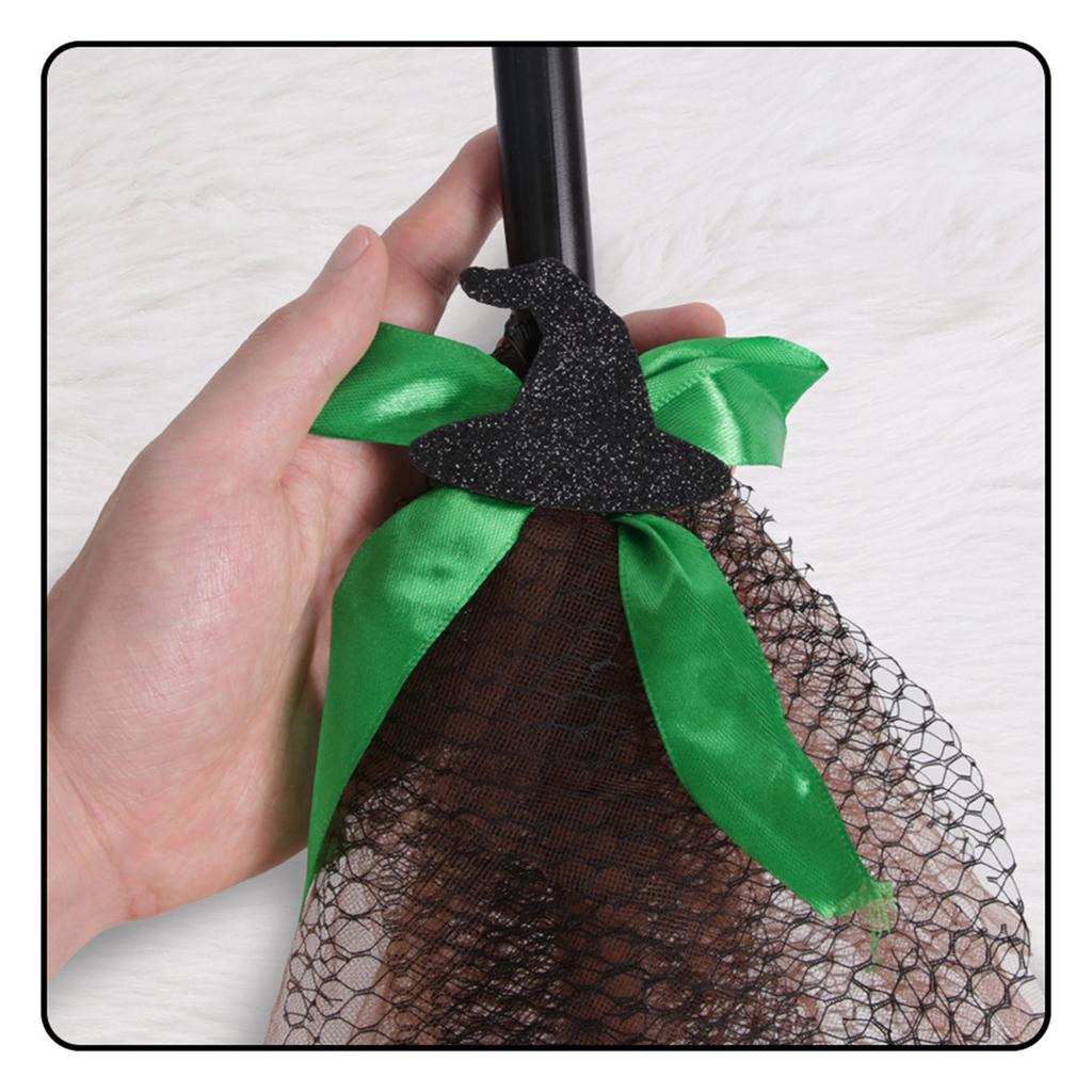 Halloween Children's Props Party Decoration Cosplay Witch Props Detachable Mesh Props