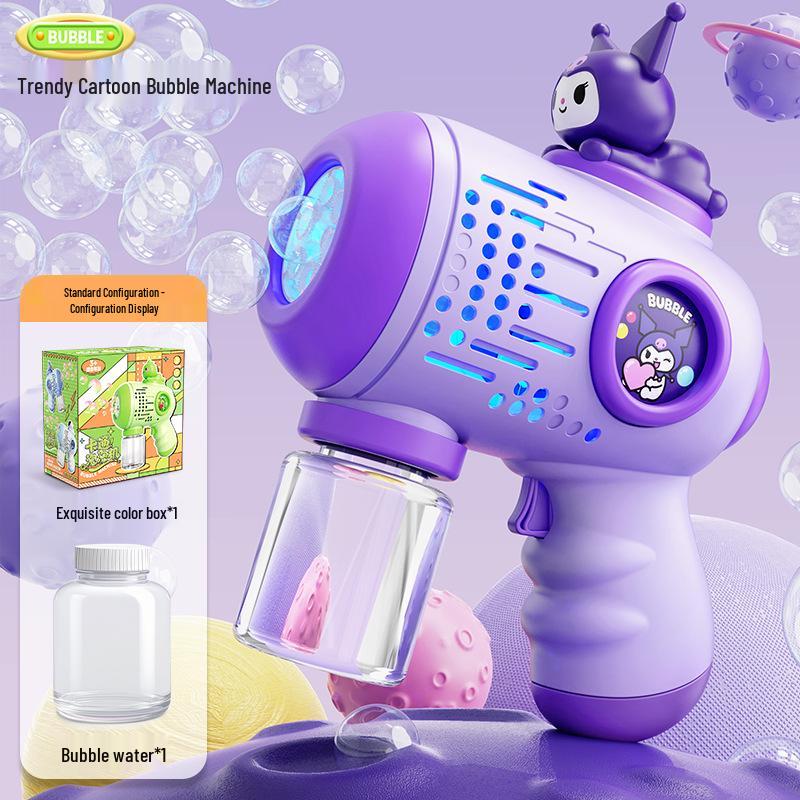 Gatling Bubble Gun: Automatic Electric Handheld Bubble Maker for Kids