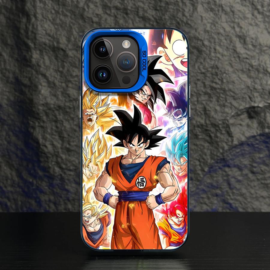 Soft Cover Phone Case for iPhone 16e 17 Air 11 12 13 Pro Max 14 15 16 Plus Cool New Dragons Ball Anime