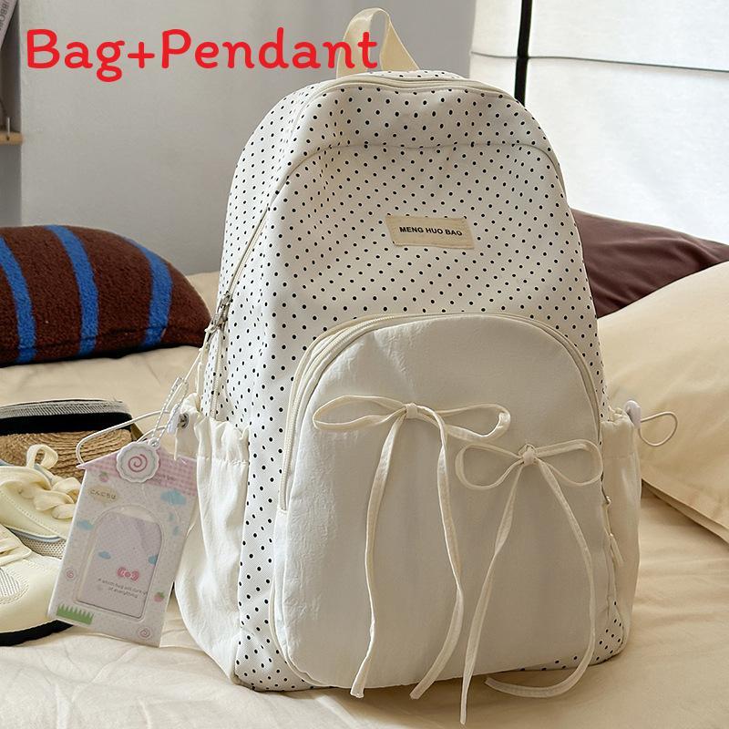 Cute Backpack For Girls School Use With Nylon And Laptop Storage