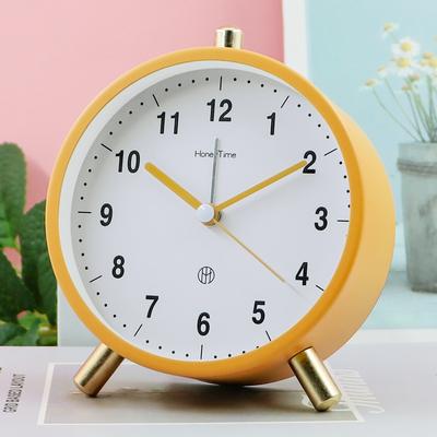 Modische elektronische Uhr, einfacher kleiner Wecker für Kinder, kreative leise Quarz-Schüleruhr für Zuhause, Wohnzimmer