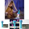Kids Projection Flashlight Fun Bedtime Stories Toy For Early Learning.