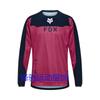 Herren Damen Mountainbike Radtrikot Langarm Schnelltrocknend Offroad Motocross Rennhemd