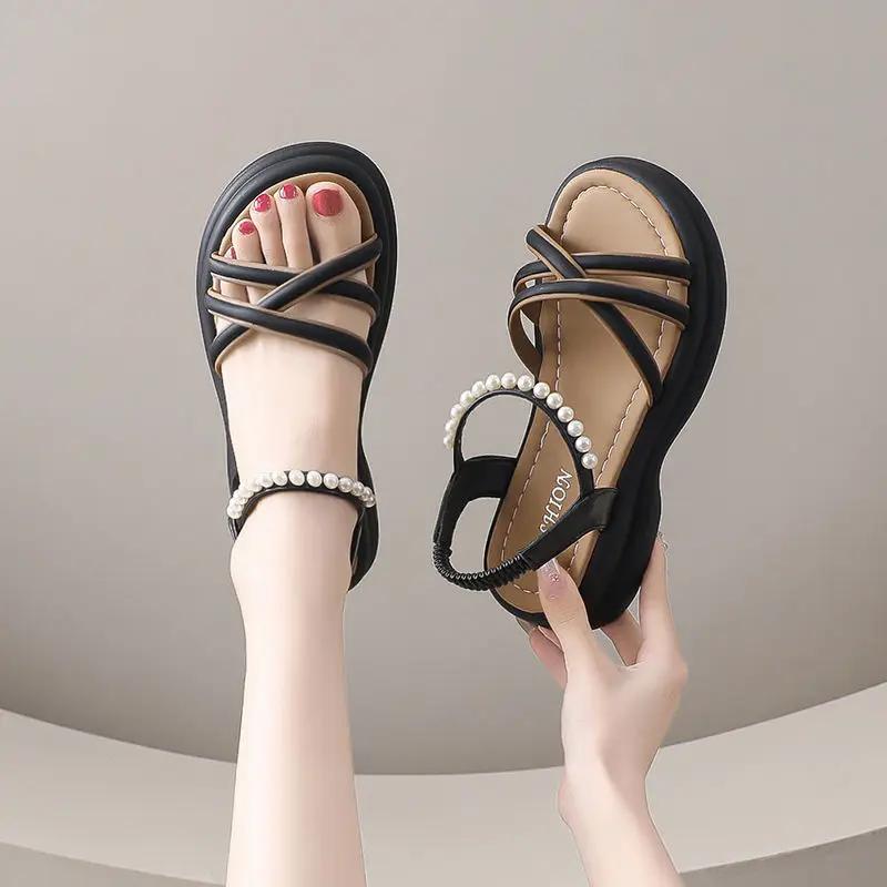 Open Toe Outdoor Women's Sandals New Breathable Fashion Shoe Designer Summer Ladies Shoes Sale Anti Slip Hot Luxury Sandal Sales