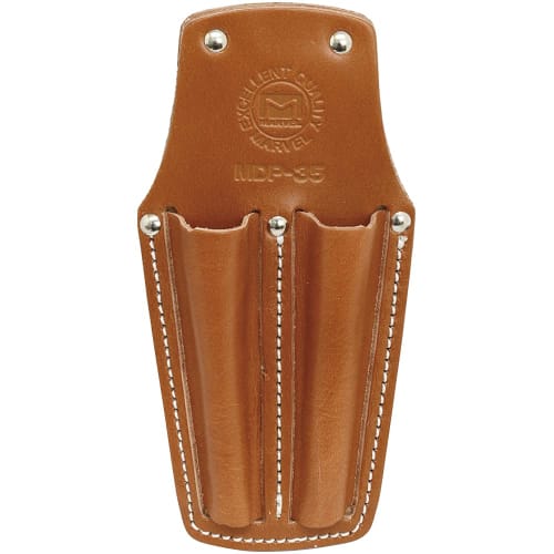 

MARVEL Cowhide Leather Electrician s Pocket with 2 Screwdriver Holders MDP-35