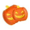 10 Pieces/set Halloween Pumpkin Paper Plate Tray Home Decor Dinner Plate Home Party Dining Room Decoration 2 Sizes