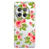 For OnePlus 12 Case 12R 5G Flower Clear TPU Soft Silicone Transparent Back Case for One plus 12R Cover on for Oneplus12 5G Coque